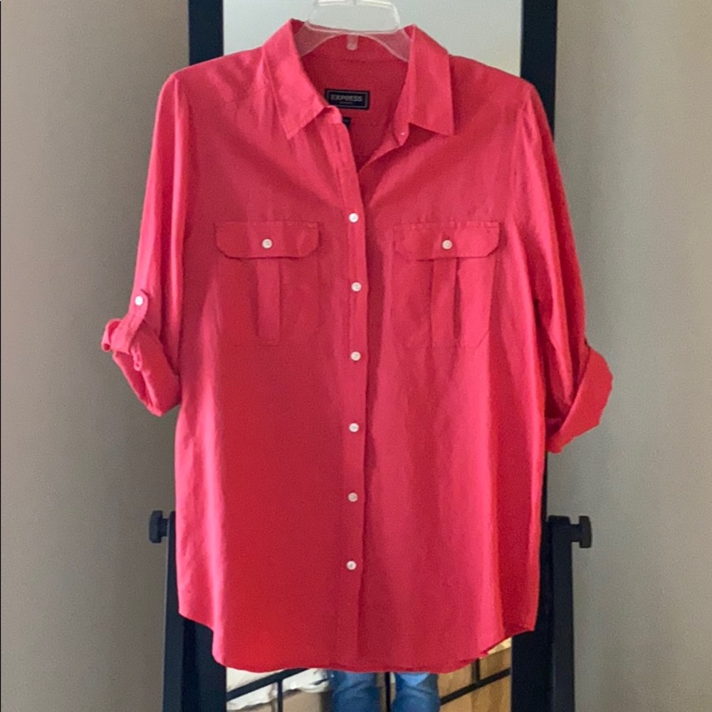 Express linen shirt- Worn once.